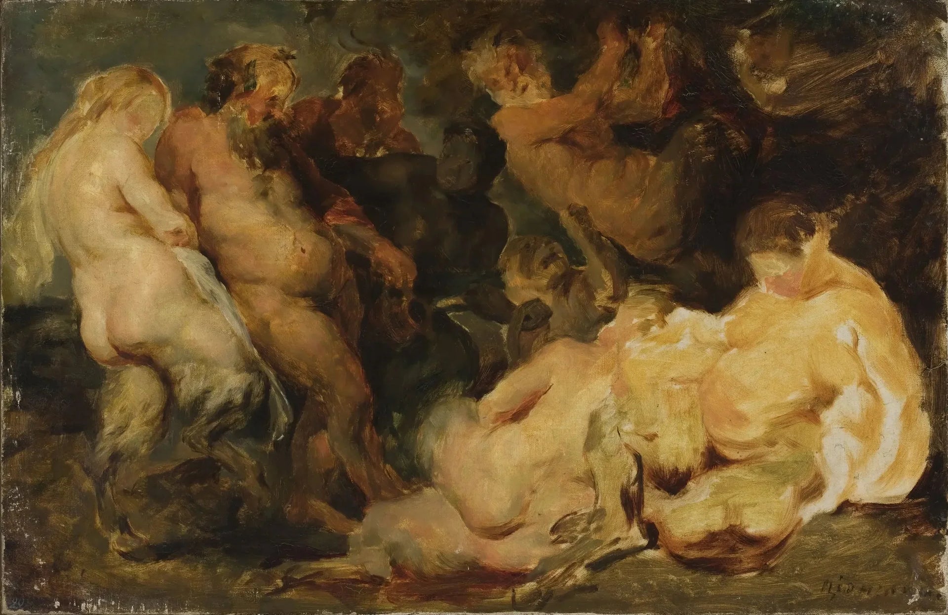 bacchanales - Peter Paul Rubens image 1 tableau peint à l’huile sur toile