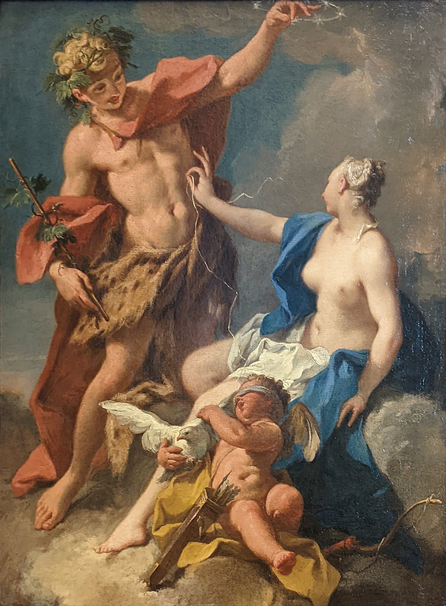 Bacchus et Ariane - Giovanni Battista Pittoni - Alpha Reproduction