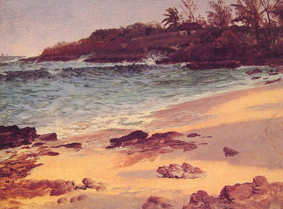 Baie des Bahamas - Albert Bierstadt - Alpha Reproduction