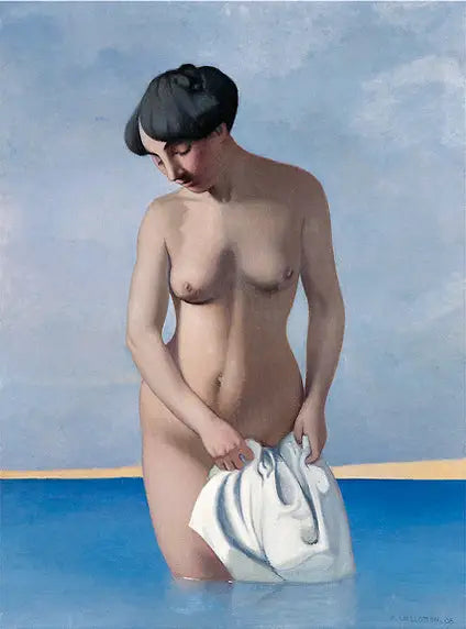 عارضة وجه، خلفية رمادية - فيليكس فالتوتون