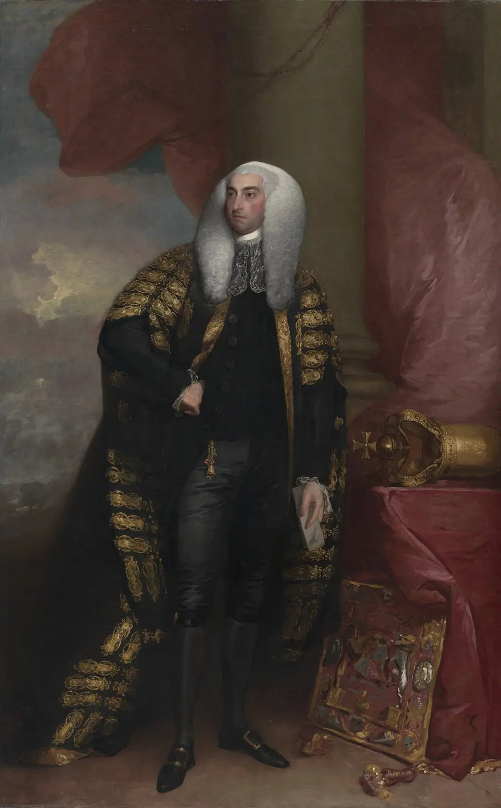Baron FitzGibbon - Gilbert Stuart image 1 reproduction de peinture à l’huile