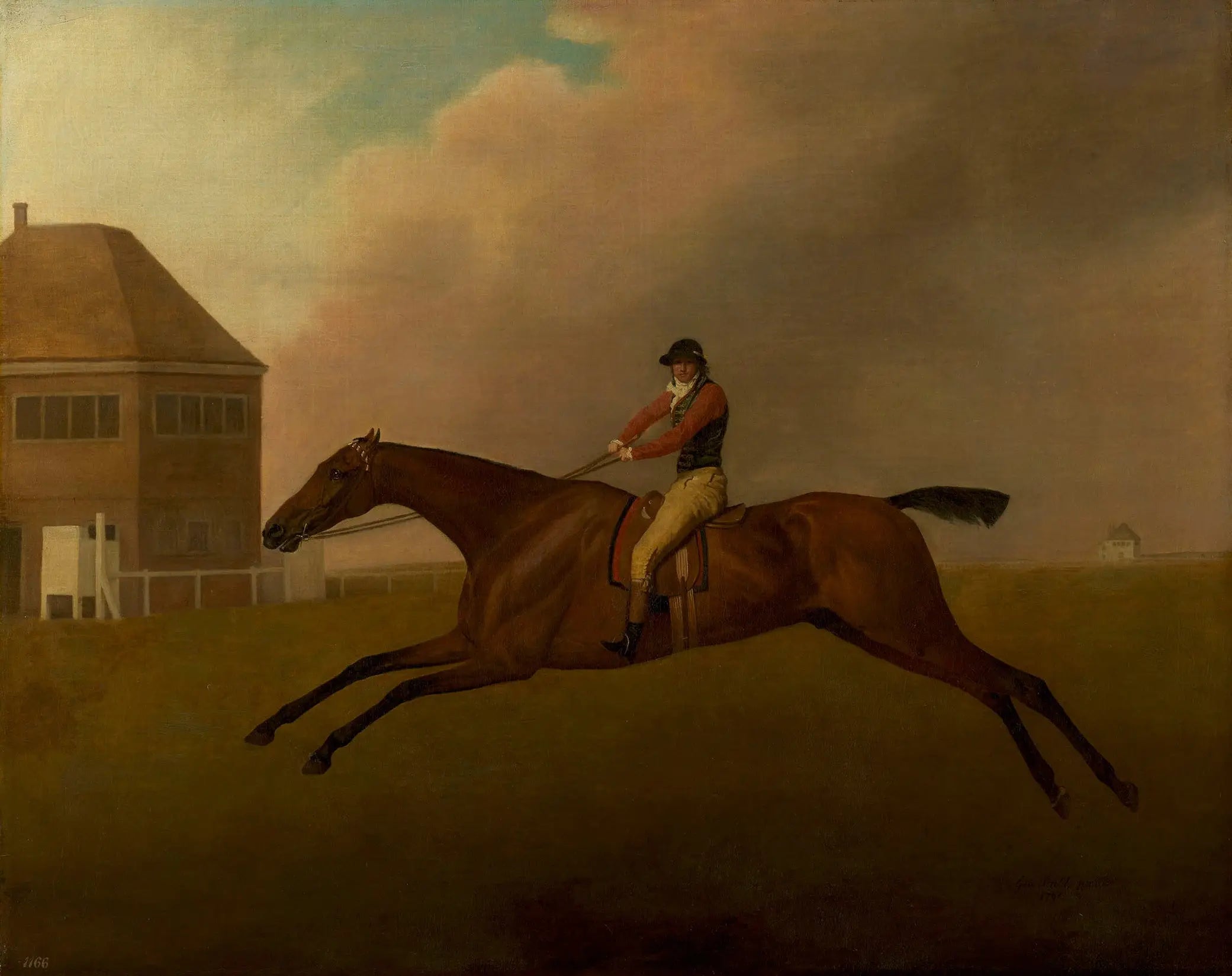 Baronnet avec Samuel Chifney en haut - George Stubbs - Alpha Reproduction