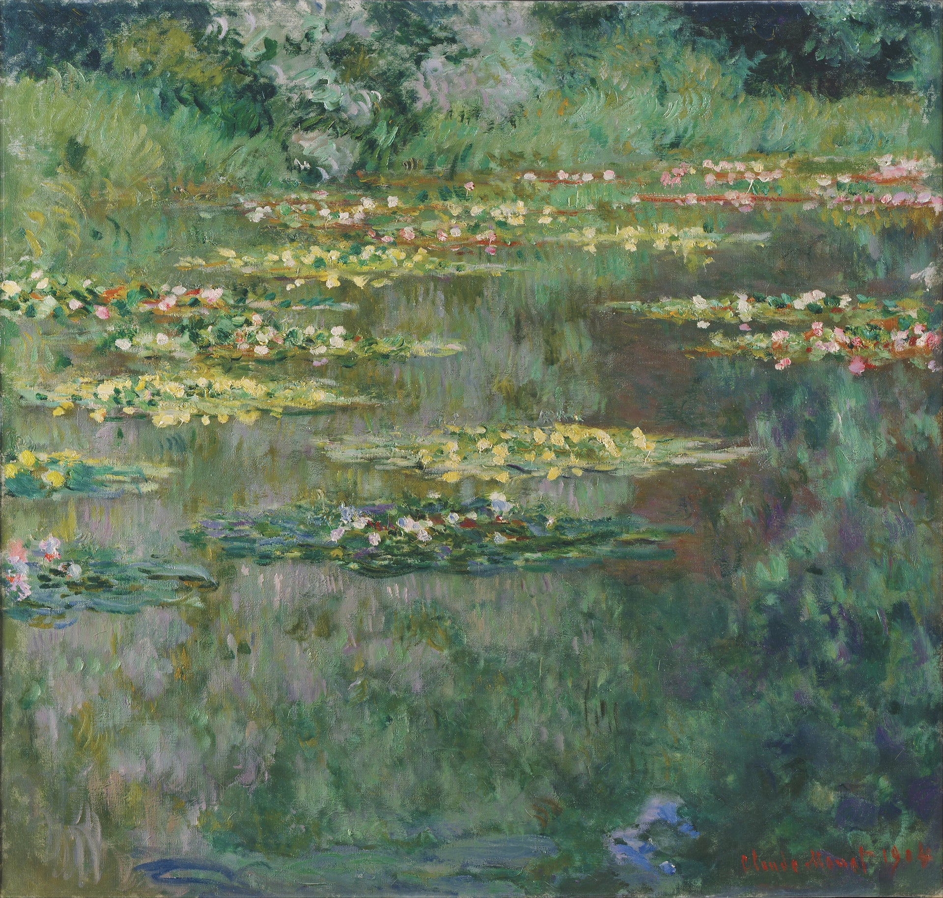 Le Bassin des nymphéas de Claude Monet, 1904 – Denver Art Museum 1935.14, Wildenstein 1666