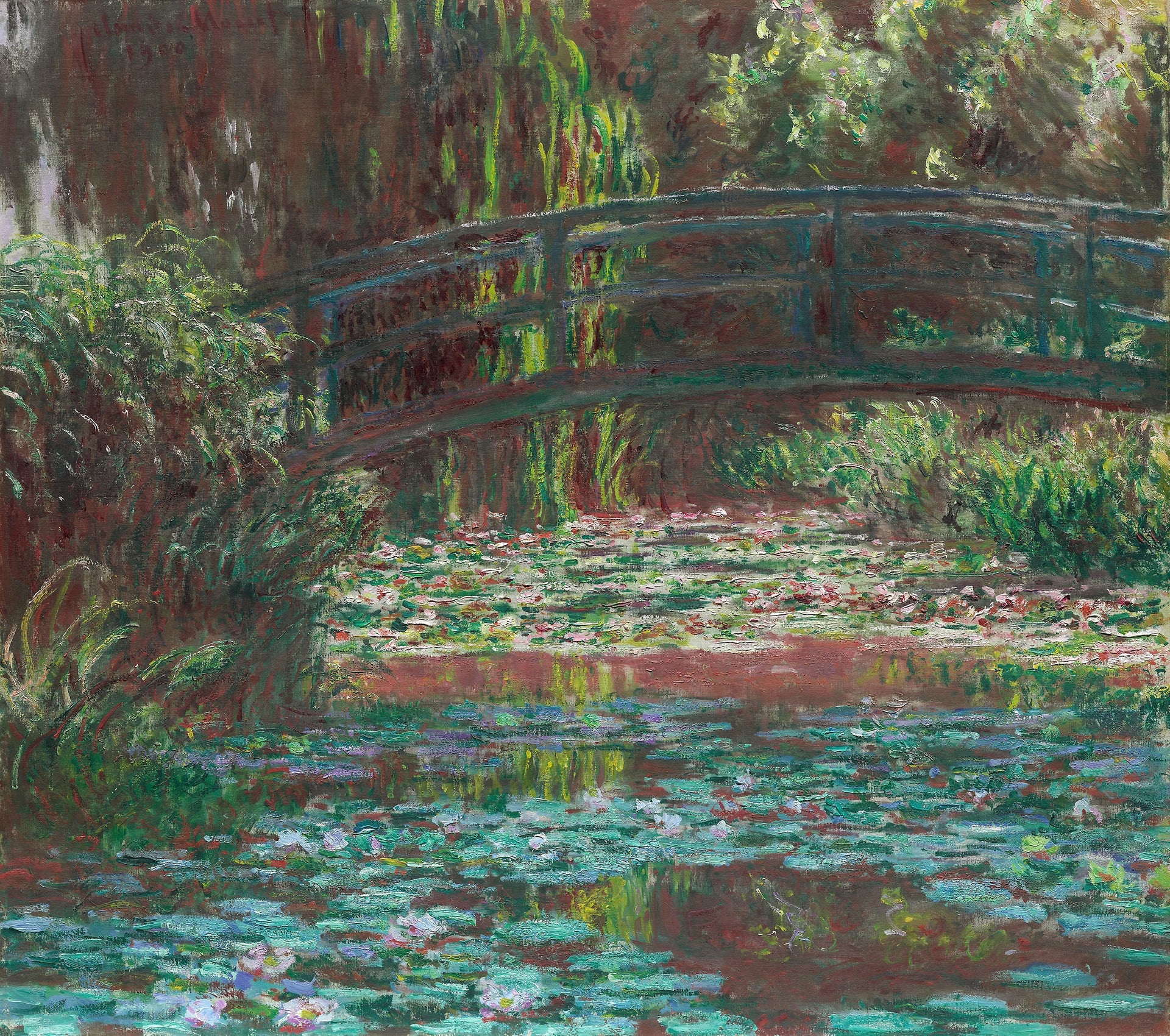 Le Bassin aux nymphéas de Claude Monet, 1900 – Art Institute of Chicago 1933.441, Wildenstein 1628