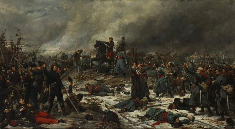 معركة أوفور، 10 يناير 1871 - ليونيل رويير