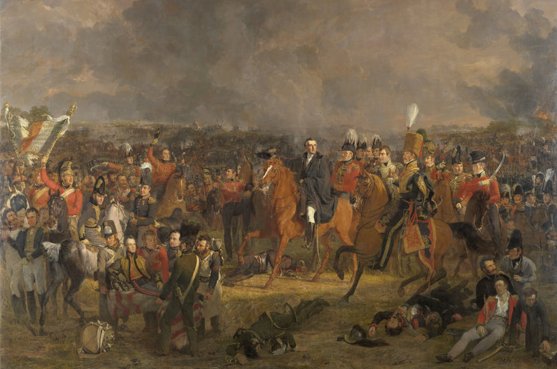 La bataille de Waterloo - Jan Willem Pieneman