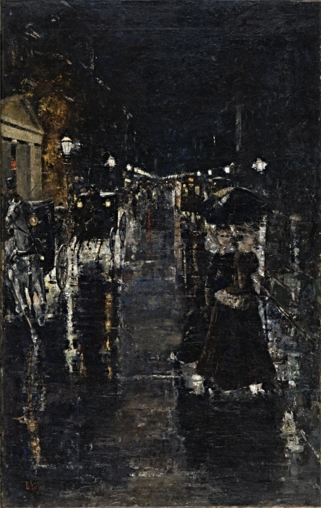 Berliner Straßenszene (Leipziger Straße) - Lesser Ury