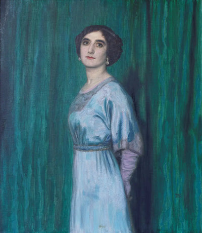 Reproduction du tableau « Bettina Heinemann - Franz Von Stuck » par Alpha Reproduction en peinture à l’huile