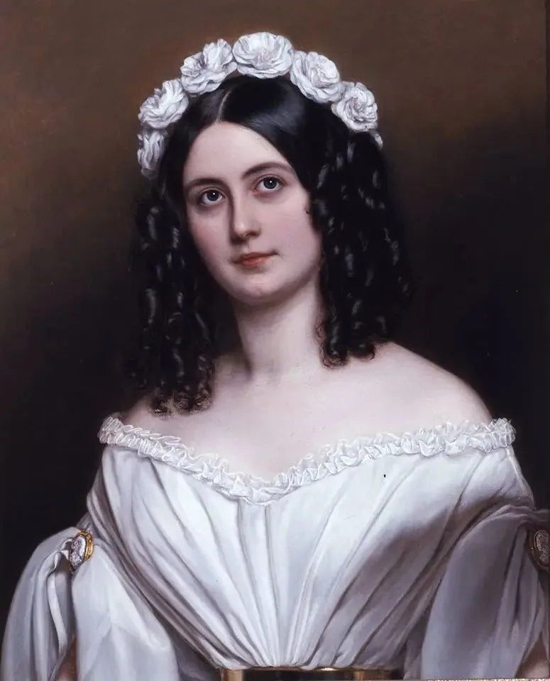 Bildnis der Rosalie Julie von Wüllerstorf-Urbair - Joseph Karl Stieler image 1 reproduction artisanale de tableau