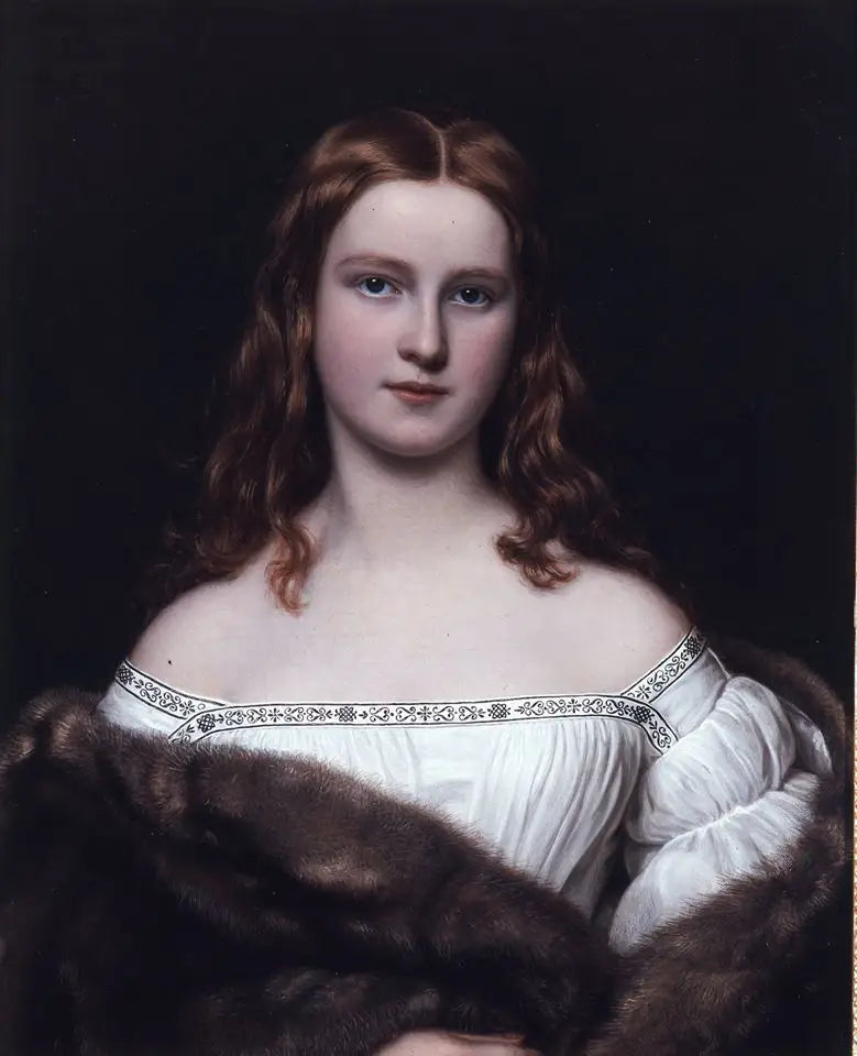 Bildnis der Wilhelmine Sulzer - Joseph Karl Stieler image 1 reproduction de peinture à l’huile