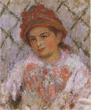 Blanche Hoschedé enfant - Claude Monet image 1 copie de tableau peinte à la main