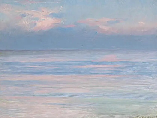 أزرق داكن. - Peder Severin Krøyer
