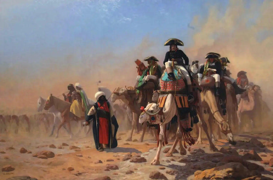 بونابرت وموظفيه في مصر - جان ليون جيروم