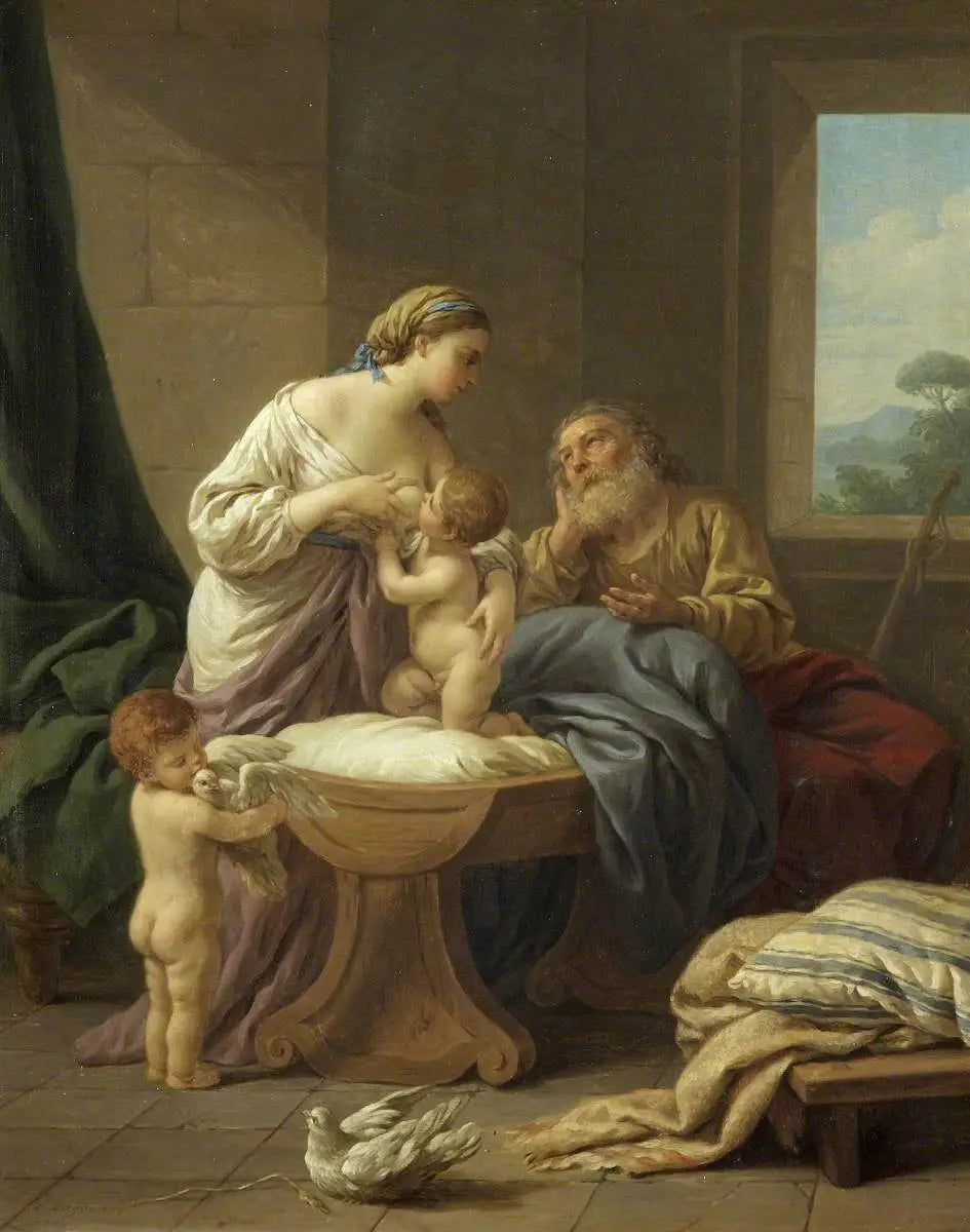 Bonne vieillesse - Louis Jean François Lagrenée - Alpha Reproduction