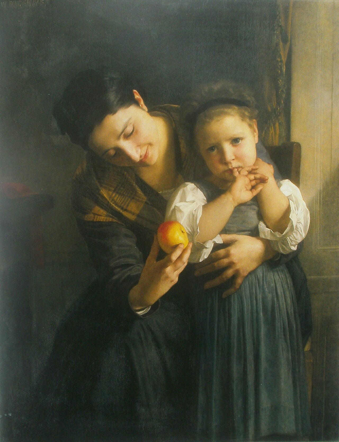 Les Deux Sœurs (1871) de William-Adolphe Bouguereau