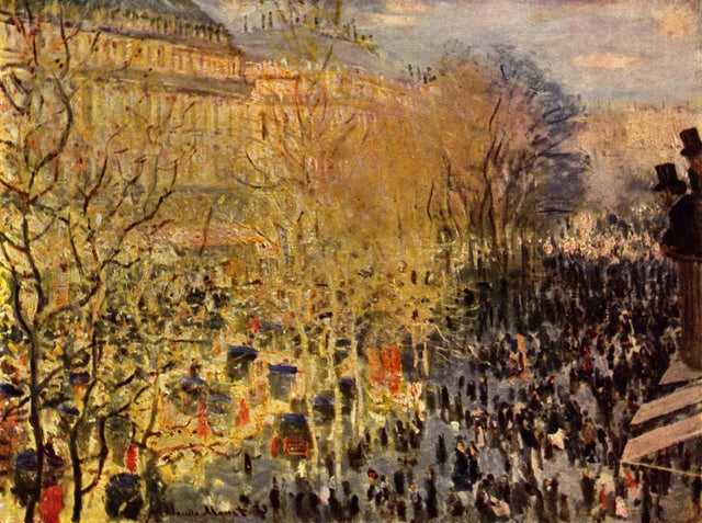 Boulevard des Capucines W292 - كلود مونيه