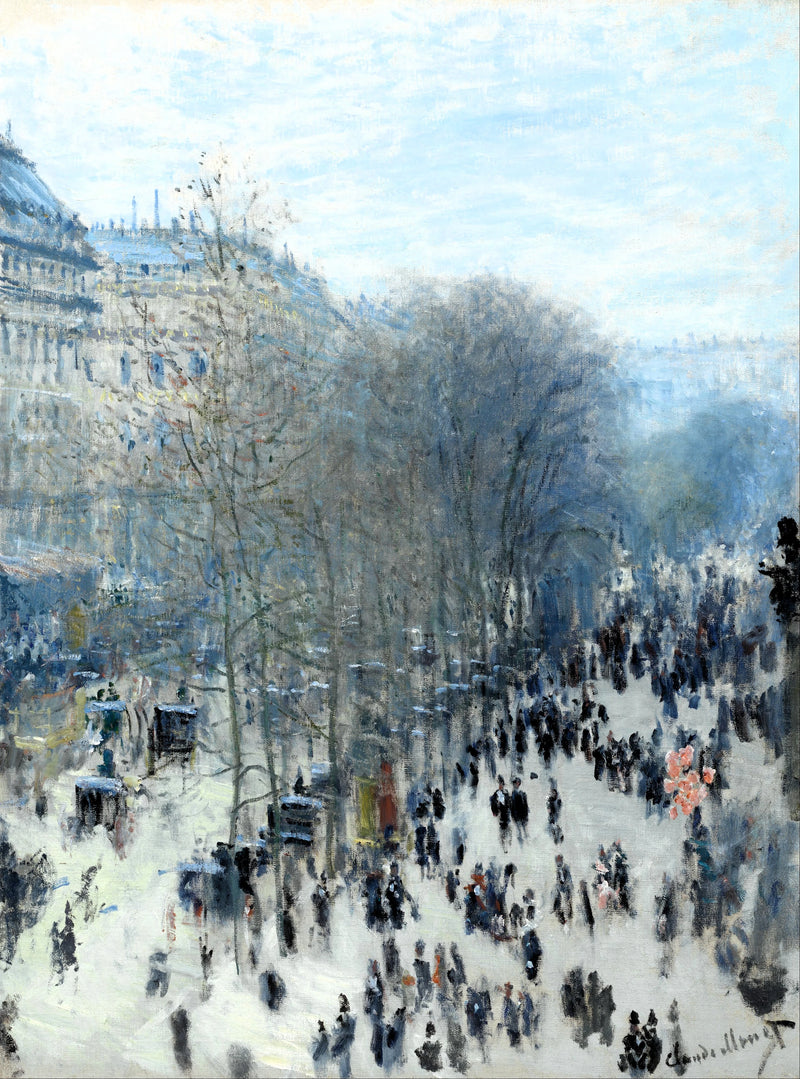 Boulevard des Capucines W293 - كلود مونيه