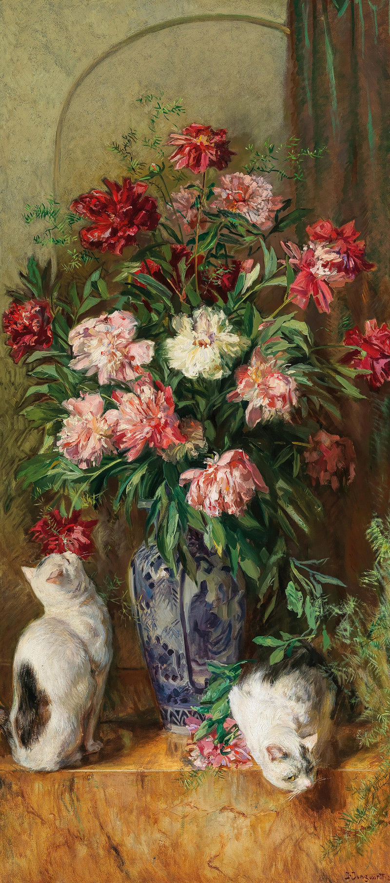 Bouquet aux pivoines – Josef Jungwirth