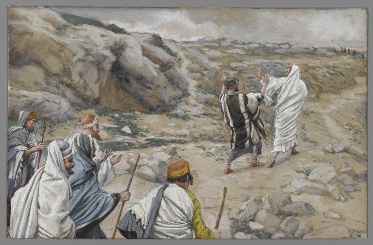 Retire-toi, Satan / Get thee hence, Satan - James Tissot