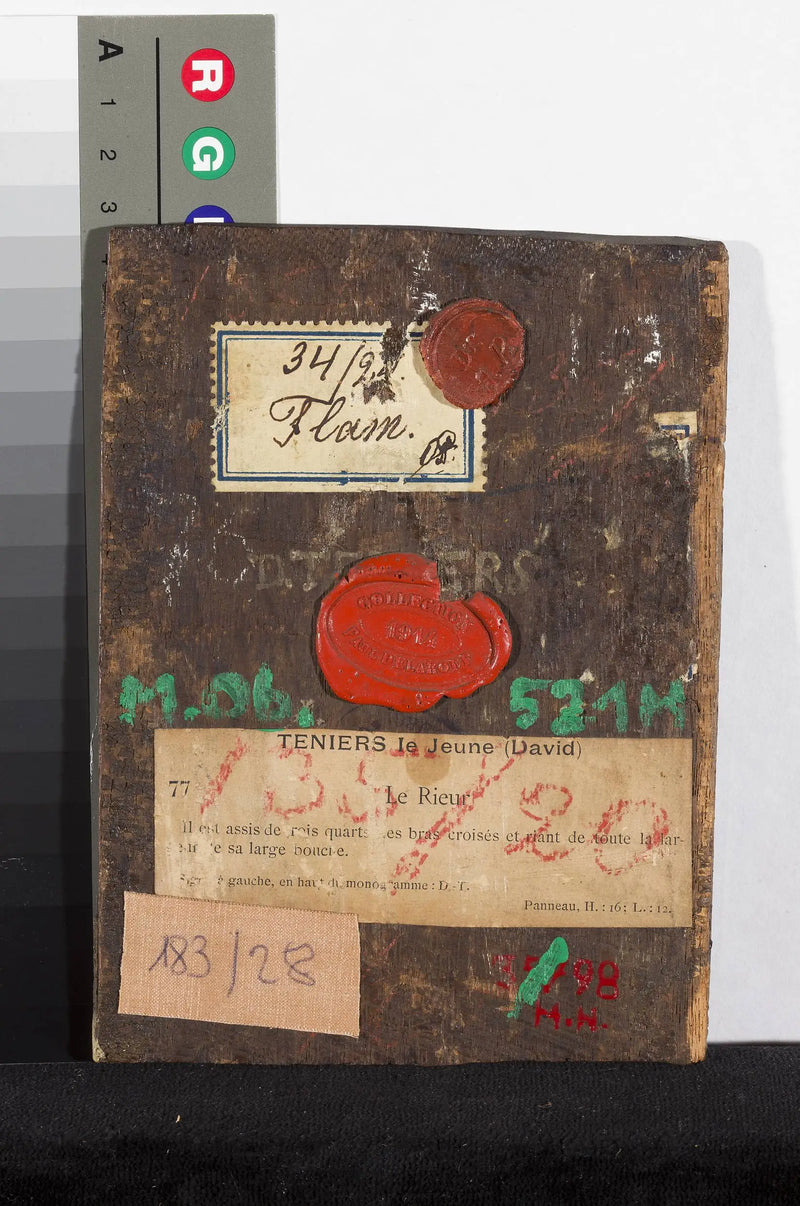 تمثال نصفي لفتى يضحك - ديفيد تينير الصغير