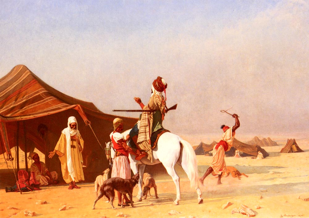 C'est un émir - Gustave Boulanger image 1 tableau peint à l’huile sur toile
