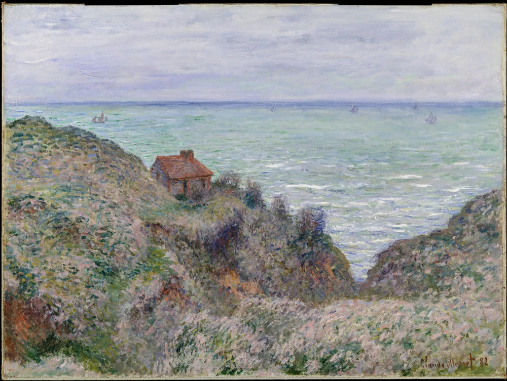 Cabane de la garde douanière - Claude Monet image 1 reproduction d’œuvre d’art à l’huile