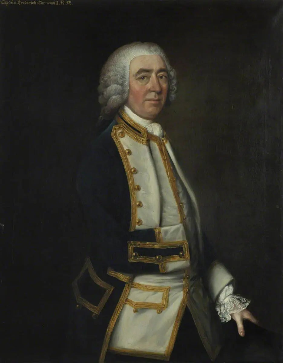 Capitaine Frederick Cornewall 1706-1788 - Thomas Gainsborough - Alpha Reproduction