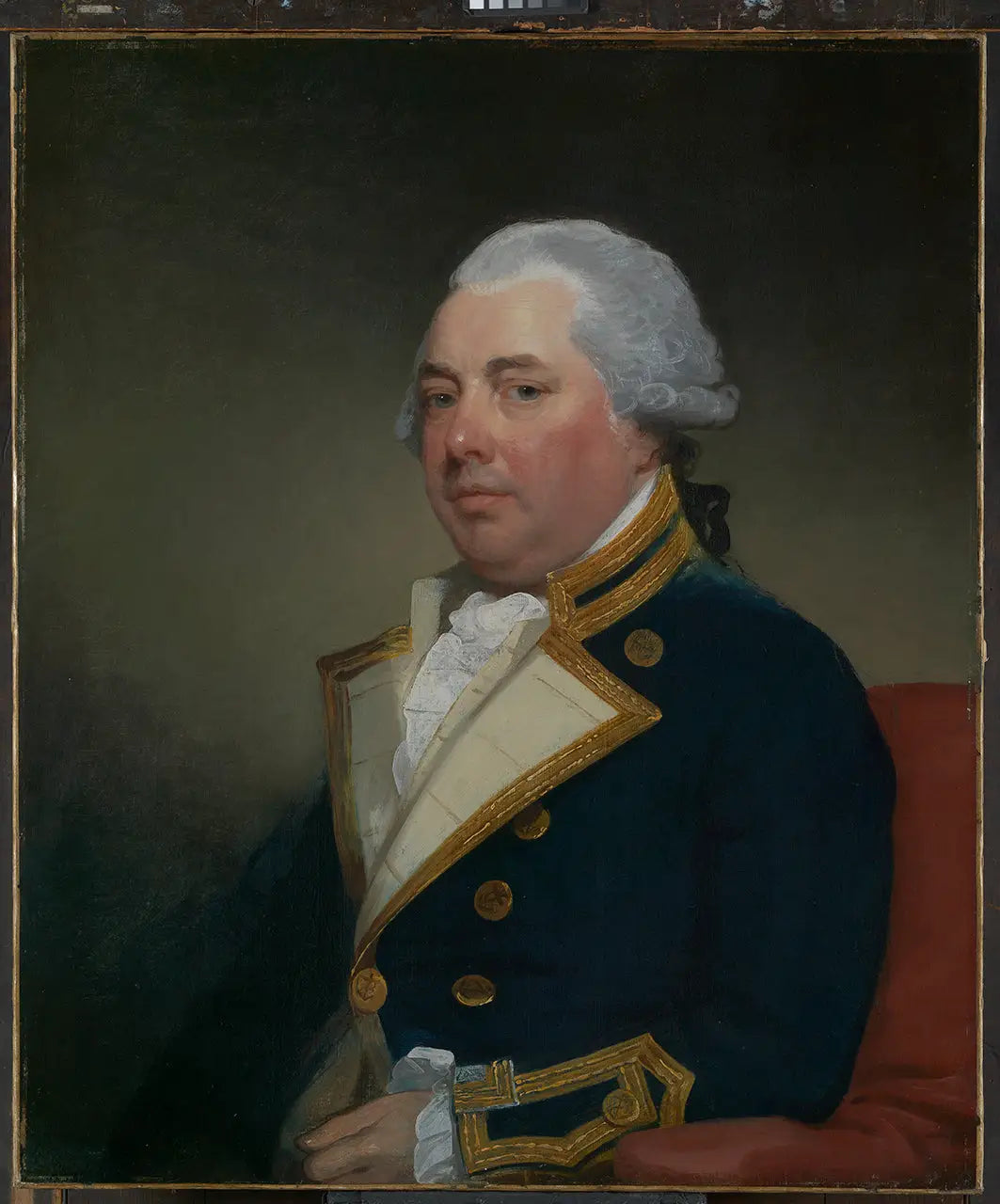 Capitaine Sir William Abdy Bt vers 1732-1803 - Gilbert Stuart - Alpha Reproduction