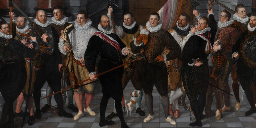 Le caporalisme du capitaine Dirck Jacobsz Rosecrans et du lieutenant Pauw - Cornelis Ketel