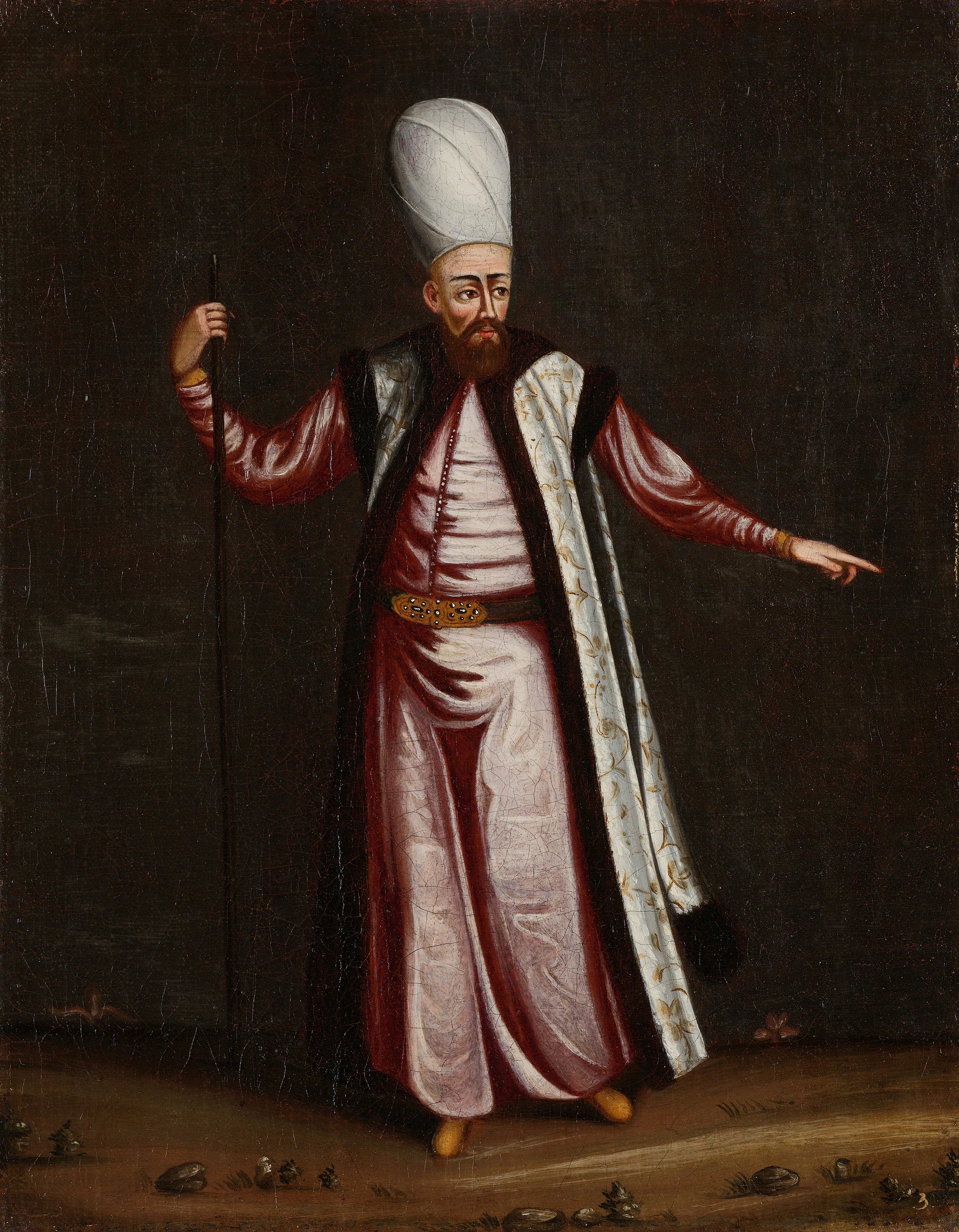 Le Capoudji Bachi, portier en chef du Sérail - Jean-Baptiste van Mour