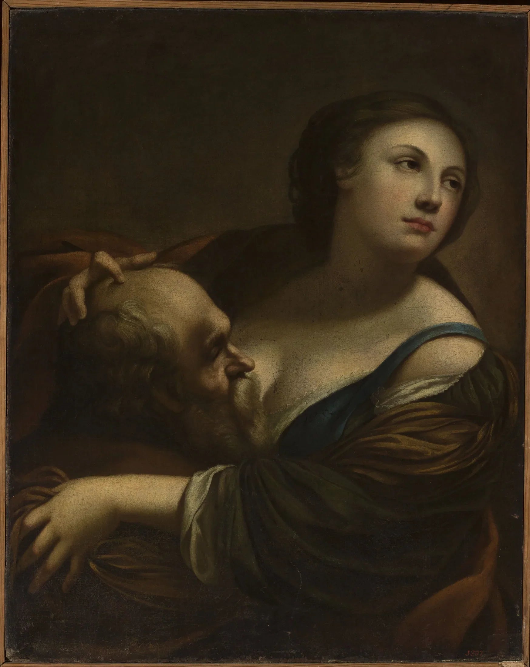 Caritas Romana - Simon Vouet image 1 copie peinte à la main à l’huile