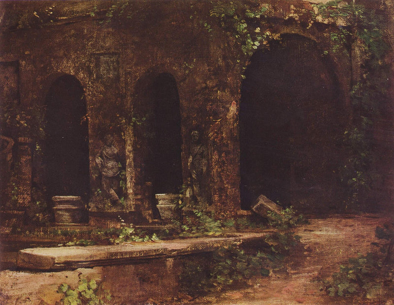 Le Parc de la Villa d’Este - Carl Blechen