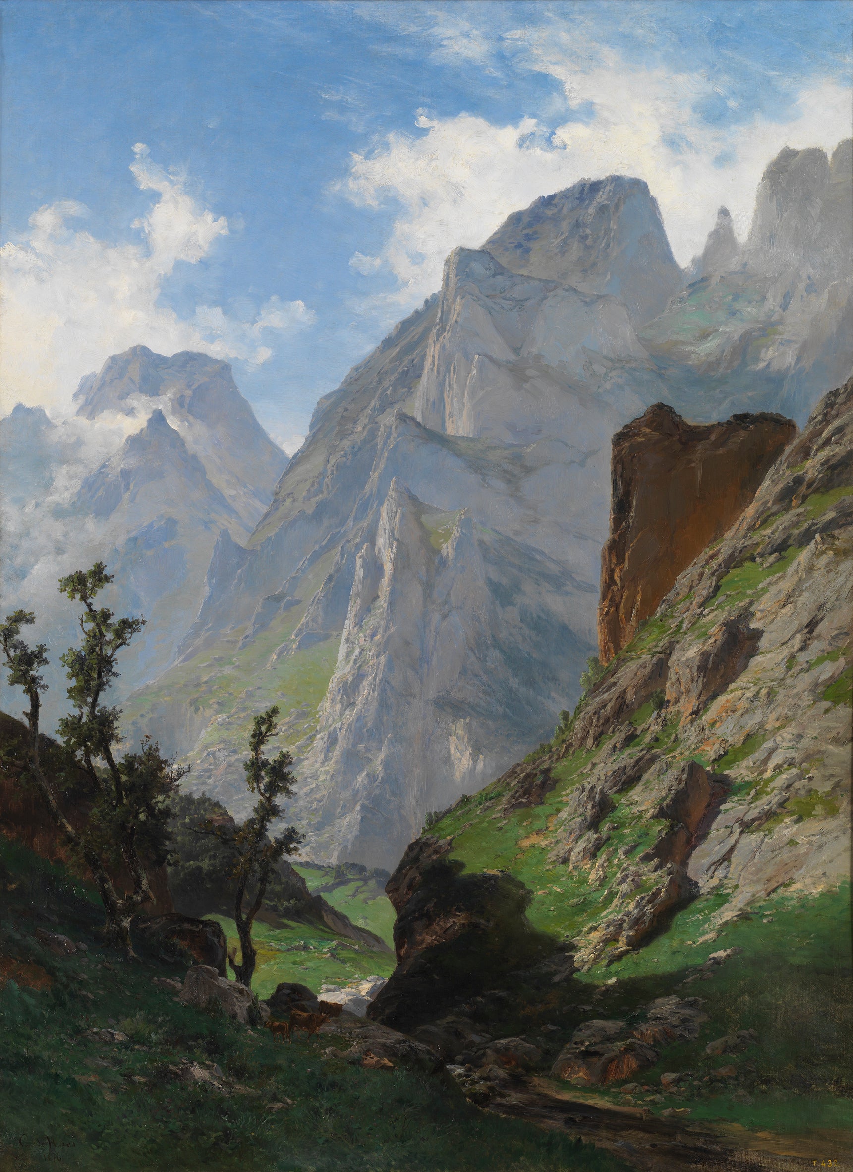 Canal de Mancorbo dans les Picos de Europa - Carlos de Haes