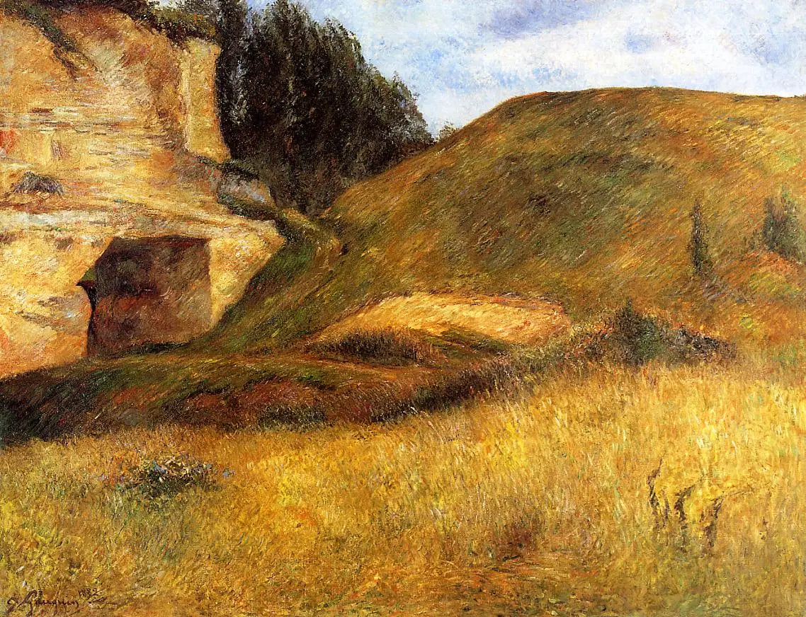 Carrière aux environs de Pontoise - Paul Gauguin - Alpha Reproduction