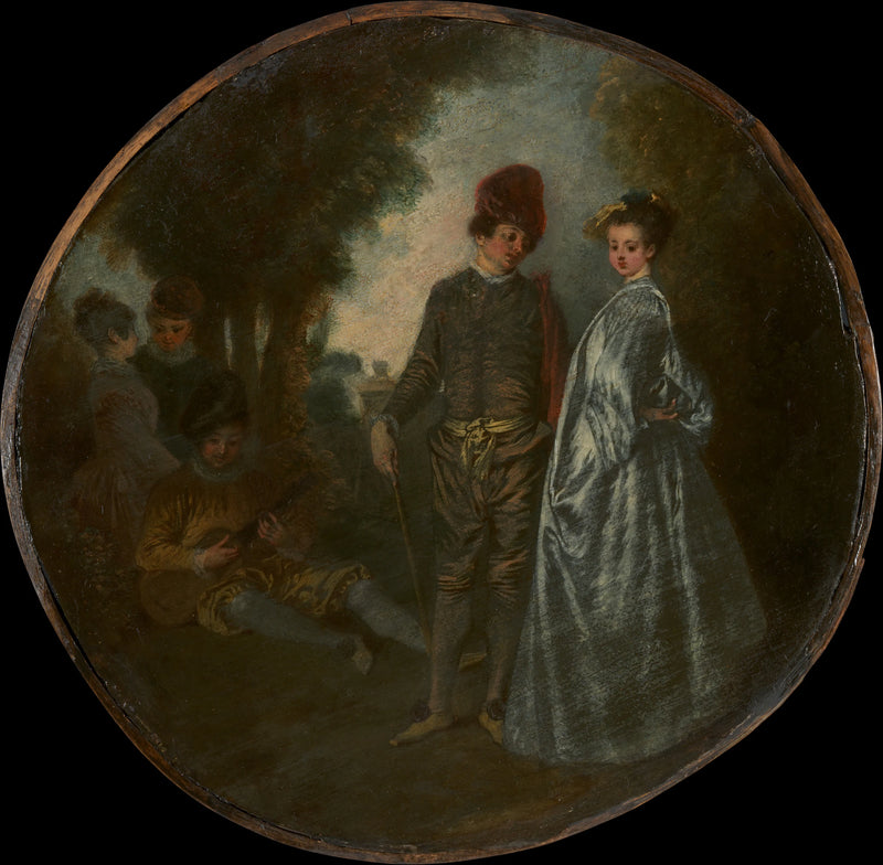 La Cascade - Antoine Watteau