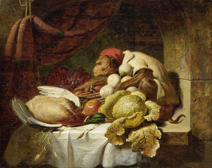 « Casquette rouge » - George Lance