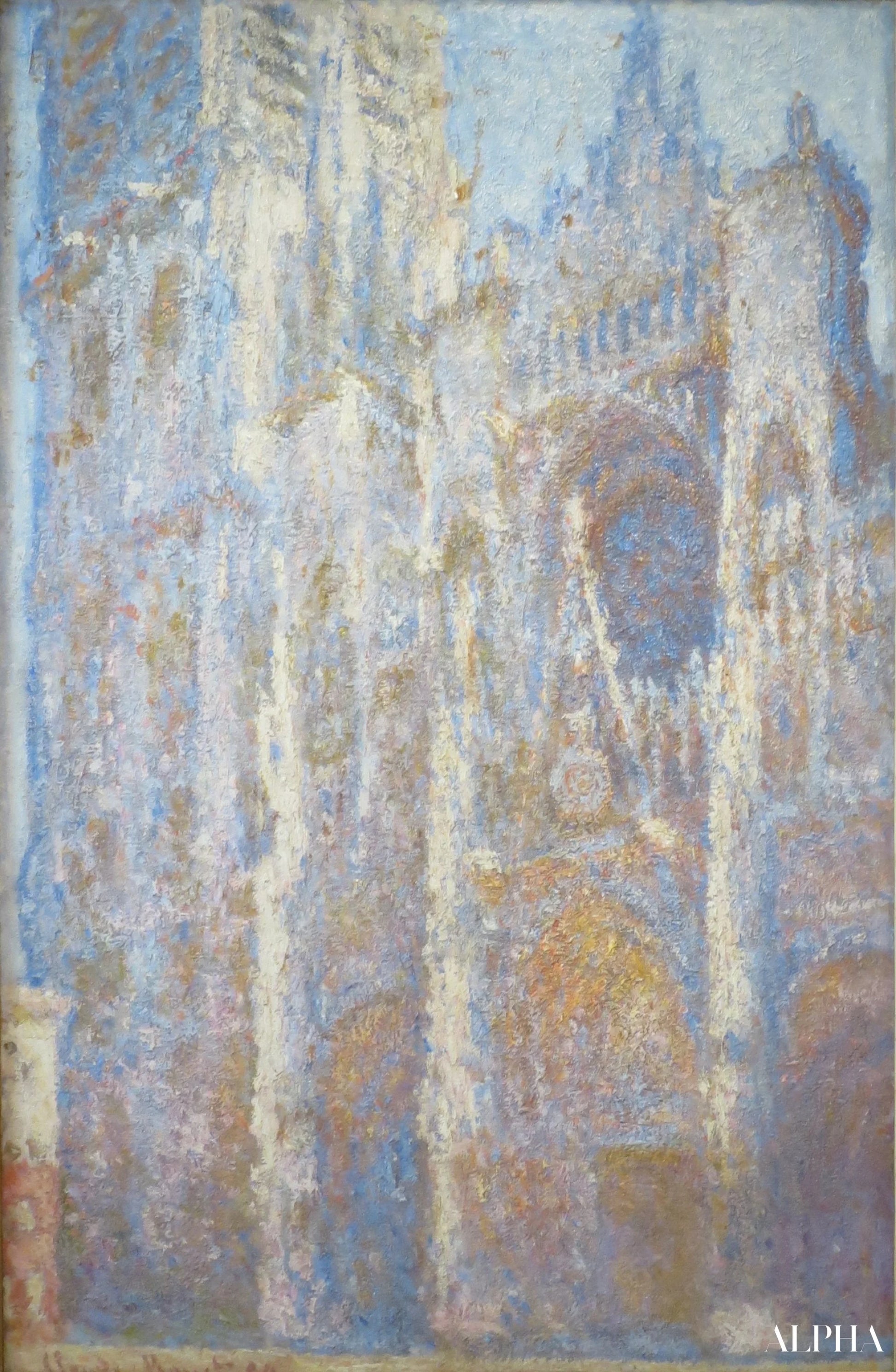 Cathédrale de Rouen, au soleil couchant (W1350) - Claude Monet - Reproductions de tableaux et peintures haut de gamme