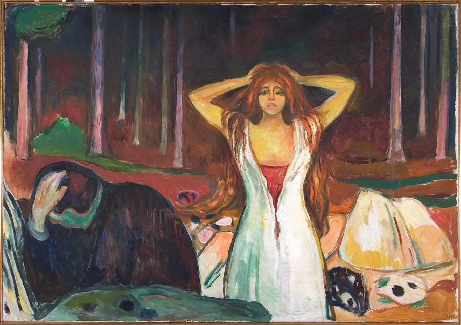 Cendres - Edvard Munch image 1 reproduction réalisée par Alpha Reproduction