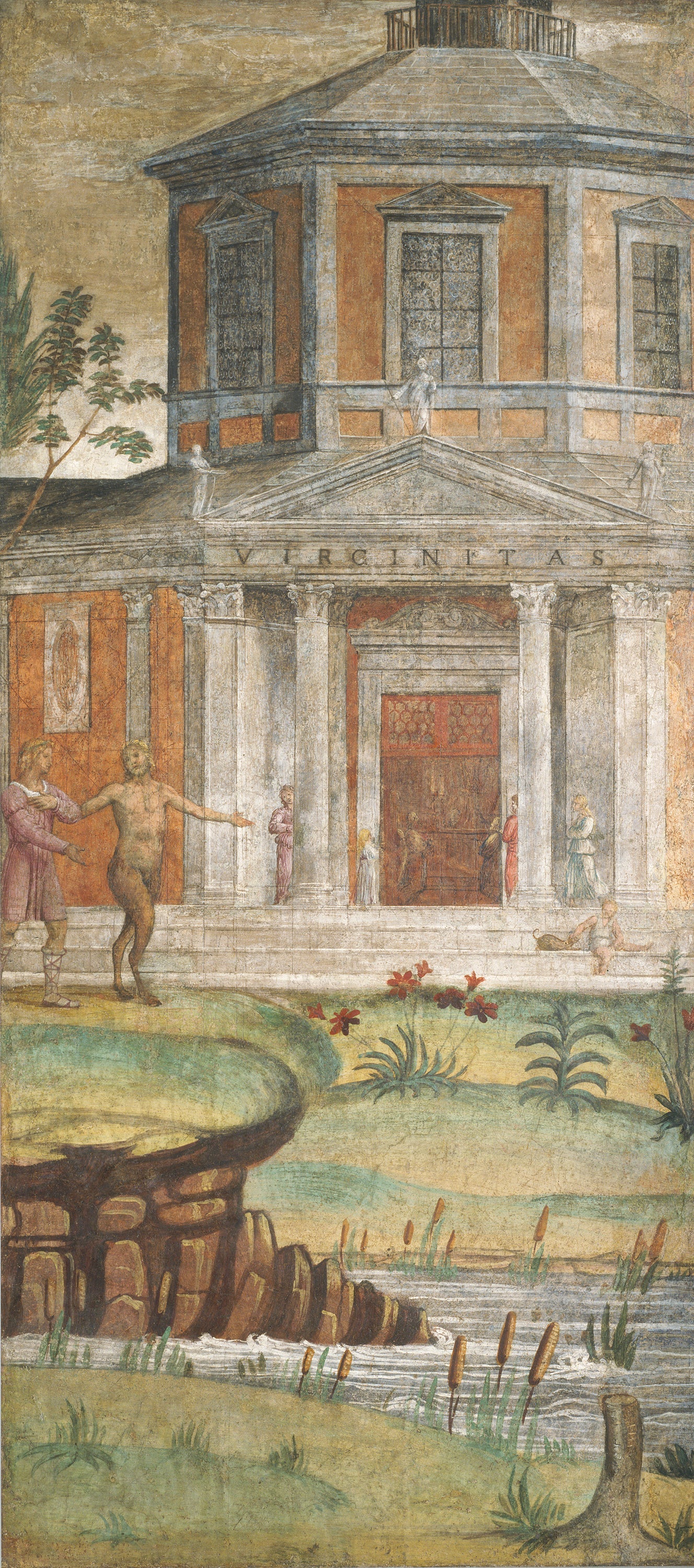 Céphale et Pan au temple de Diane - Bernardino Luini - Alpha Reproduction