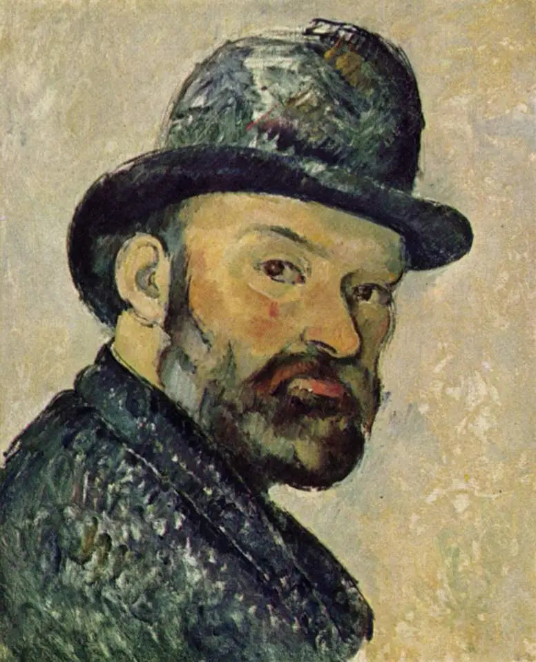 سيزان مع قبعة دلو، رسم تخطيطي - بول سيزان