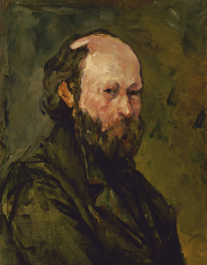 صورة ذاتية، 1878 -1880 - Paul Cézanne