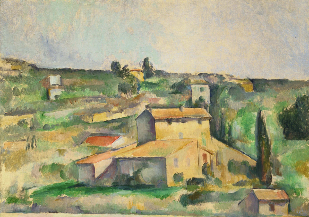 Campagnes de Bellevue 1892–1895 de Paul Cézanne Phillips Collection 0283 FWN 278 – reproduction peinture à l’huile sur toile