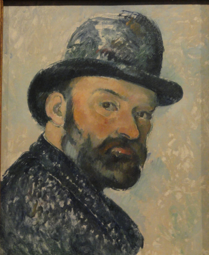 سيزان في قبعة الرامي، 1885 -1886 - Paul Cézanne