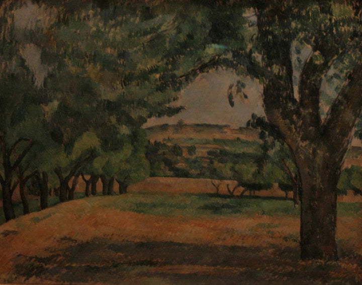 محيط جاس دي بوفان، 1885 -1887 - Paul Cézanne