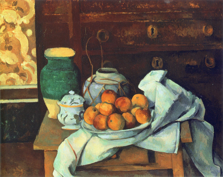 الحياة الساكنة في الخزانة ذات الأدراج، حوالي 1883 -1887 - Paul Cézanne