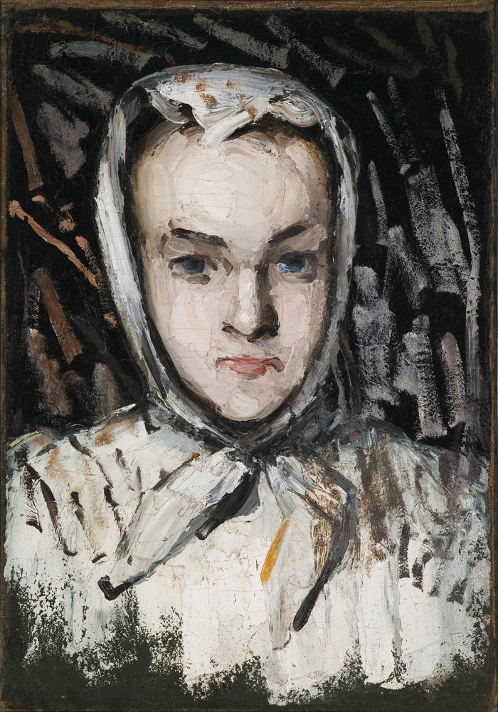 صورة لماري سيزان، أخت الفنانة، 1866 -1867 - Paul Cézanne