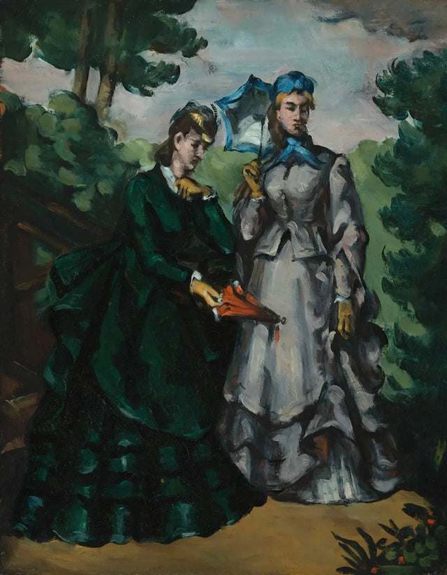 الممشى، 1871 - Paul Cézanne