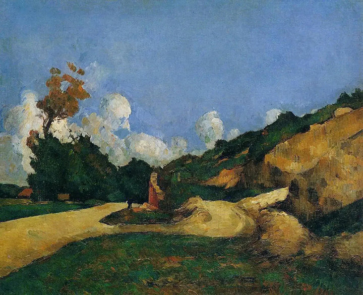 الطريق، حوالي 1871 - Paul Cézanne