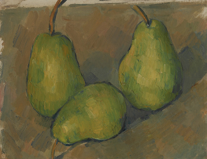 ثلاث كمثرى، 1878-1879-Paul Cézanne