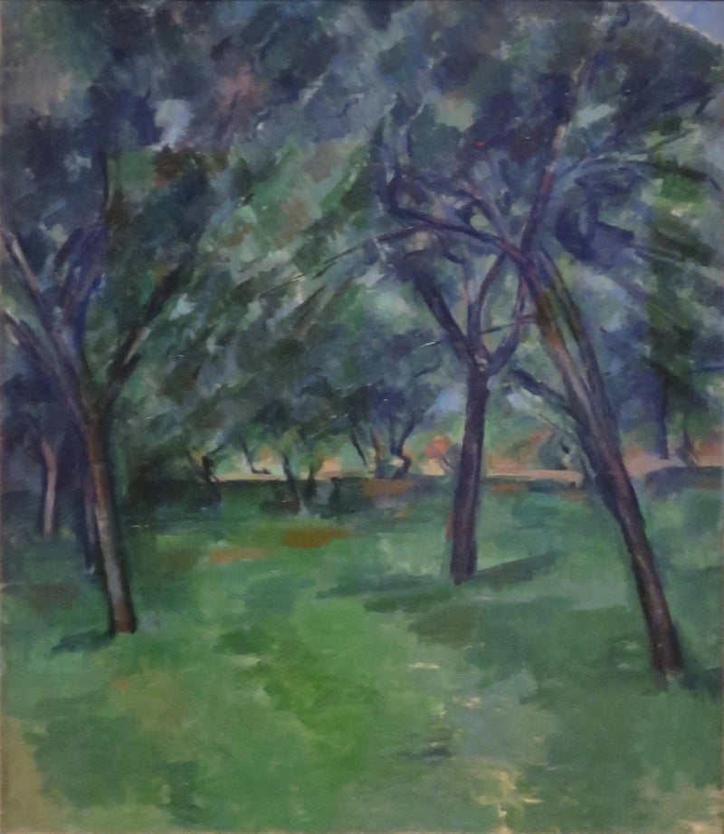 مزرعة مسورة - بول سيزان